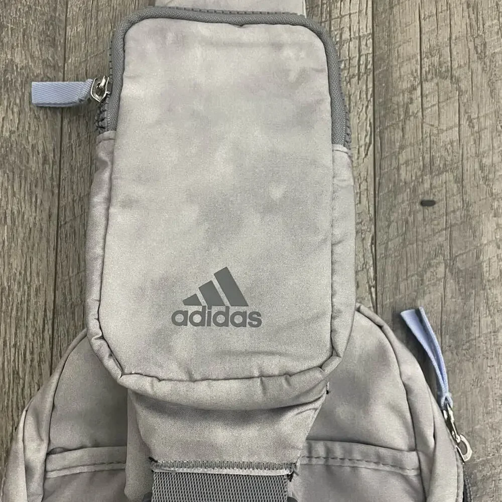 Adidas Essentials‎ 2 Sling Crossbody Bag Stone Gray Heathered Unisex